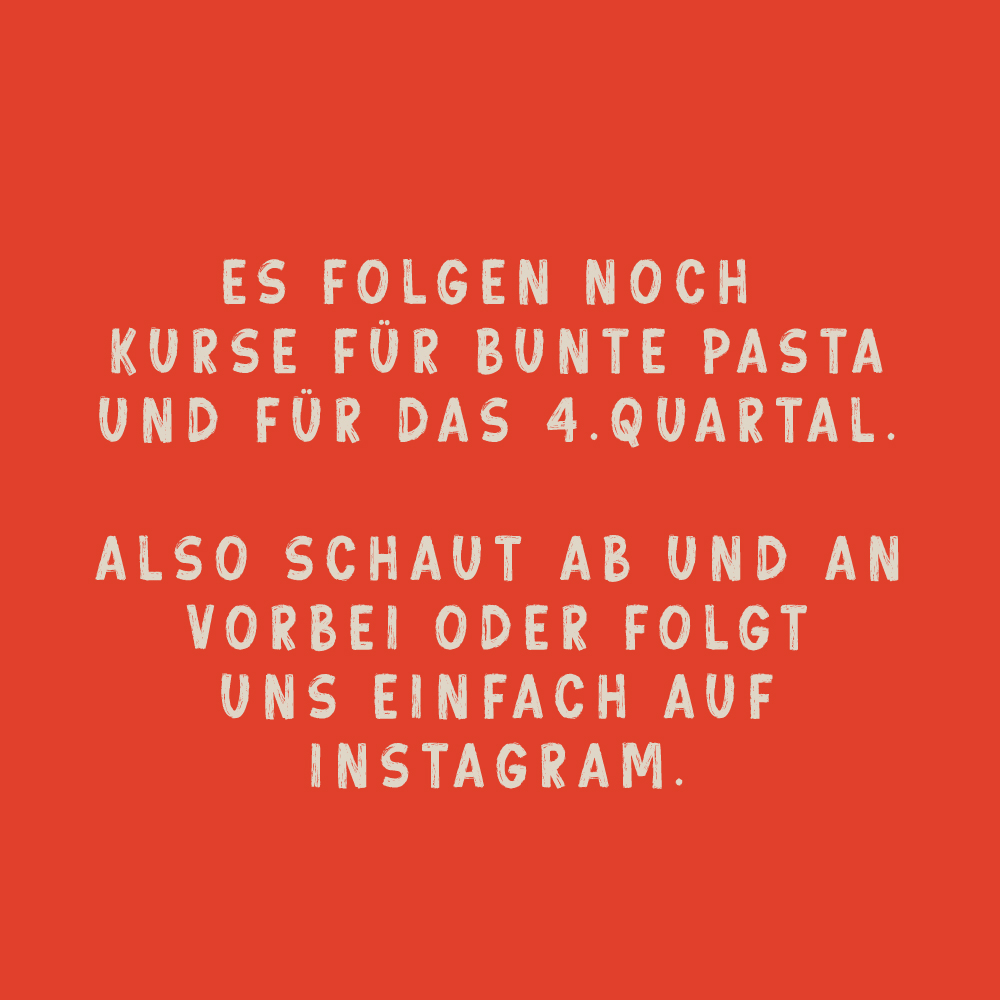 Pastakurs Café Heimatliebe Infos